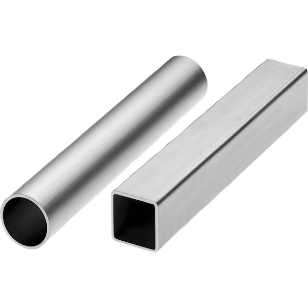 Square Tube D1=10* L=1000 Aluminum, Anodized